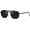 A03- Black/Grey, variant on Tangle Free Aviator Sunglasses for Women Polarized Trendy Sun Glasses with Double Bridge for Traveling & Driving