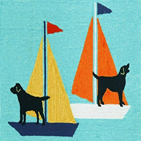 Area Rugs Black Lab Bay Hand Tufted Rug 24 X 36 Indoor