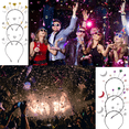 thumbnail image 5 of Bandas con purpurina, aro para el pelo con forma de corazón, luna, estrella, corona para fiesta de cumpleaños, piezas de Tiara, 5 of 5