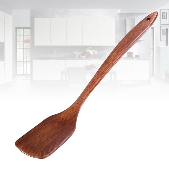 LITINKIMI 1Set Bamboo Spatula Replacement Wood Heat Resistant Kitchen Equipment Home Cooks