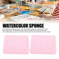 thumbnail image 3 of Painting Sponges, 2PCS Rectangle Artist Sponges Portable Watercolor Sponges with Storage Box for Painting, Crafts, Cleaning, Multifunctional, High Elasticity, 3 of 7