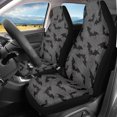 thumbnail image 2 of Renewold Bat Spider Web Gray Car Seat Cover for Front Seats, Halloween Front Car Seat Protector Vehicle Bench Covers Washable Breathable Auto Seat Decor, 2 of 7