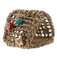 thumbnail image 1 of Rustic Bird Hanging Hammock Cave Parrot Cage Rattan Nest Sleeping Bed Swing, 1 of 9