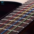 thumbnail image 6 of Deago 2 Sets of 6pcs Guitar Strings 1st-6th String Replacement Steel String for Acoustic Guitar (2 Colorful Set), 6 of 9