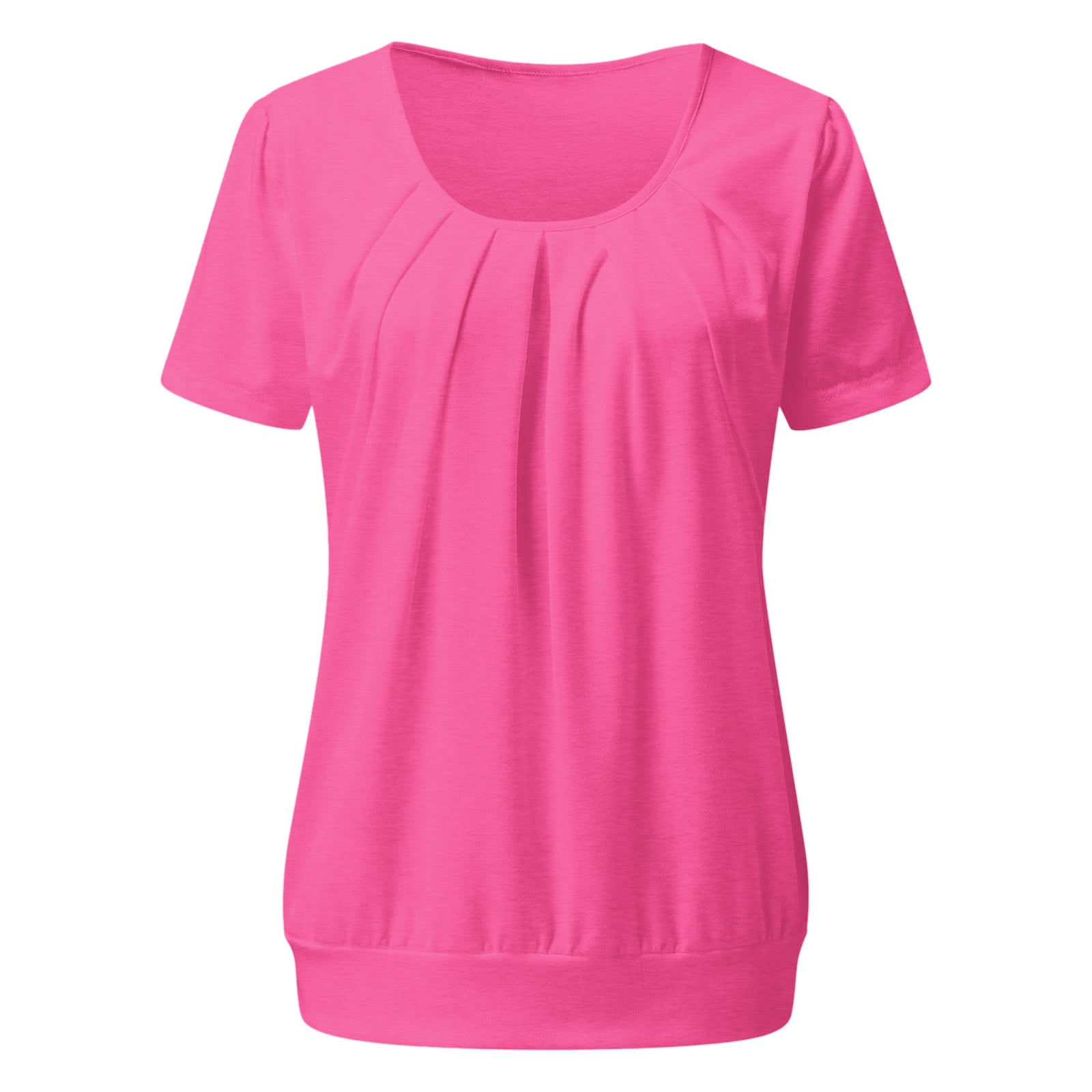 Automet Top Women's Summer Tops With Cap Sleeves - Ruched Business