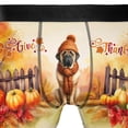 thumbnail image 4 of Happy Thanksgiving Mastiff Give Thanks Fall Beanie Scarf Welcome All Over Print Boxer Briefs Underwear for Men Dad Mastiffs Dog Lover Gifts Idea - 00020, 4 of 6