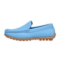 thumbnail image 4 of coXist Kids Toddlers Boys Girls Leather Slip On Loafers Moccasin Boat Dress Shoes, 4 of 7
