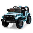 thumbnail image 1 of 12V Kids Electric Ride On Truck with Remote Control – Battery Powered Car with Dual 35W Motors, 3 Speeds, Spring Suspension, LED Headlights, Music & USB – Ride-On Toy with Safety Belt for Boys & Girls, 1 of 66