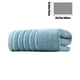 thumbnail image 3 of Toalla de Baño Pequeña, Absorbente y Suave, Color Liso, Toalla para Lavarse en el Hogar, Regalo, Verde, 3 of 7