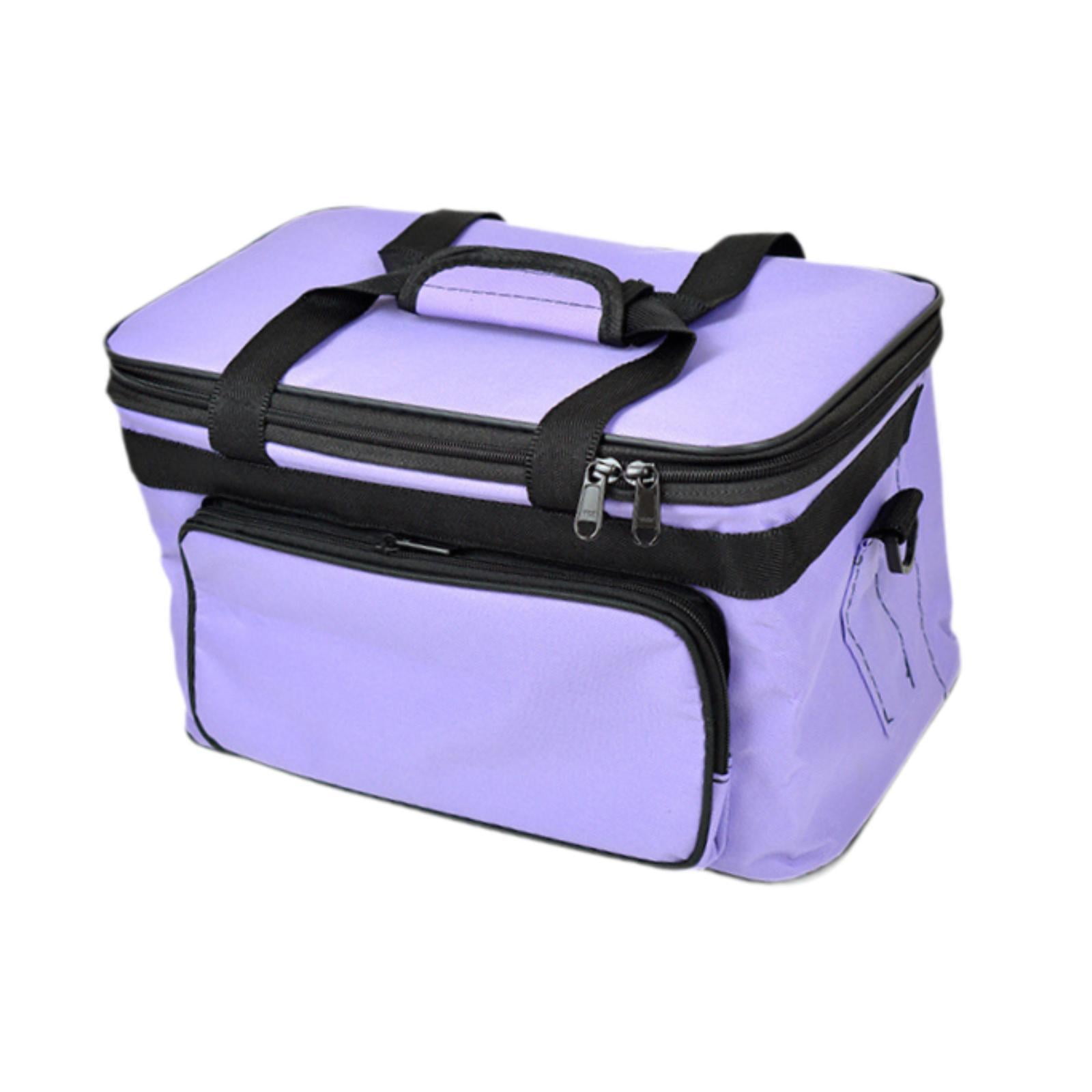 GUOOL Storage Bag for Art Supplies with Handle, Waterproof Tote Transport Box, Travel Craft Bag for Sketches of Sketches of Sketches S Purple