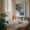 thumbnail image 4 of Where The Blossoms Meet The Sea - Greece Painting Floral Flowers Seascape Mediterranean Botanical Watercolor Coastal Unframed Wall Art Print 8 x 10 inches, 4 of 13