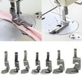 thumbnail image 2 of Rolled Hems Presser Foot Curved Scroll Hemmer Foot Hems Pull Tube Presser Foot, 2 of 19