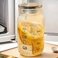 thumbnail image 4 of 300ml Clear Borosilicate Glass Milk Water Bottle With Measurement Scale Microwave Safe Cup For Hot or Cold Drink, 4 of 17