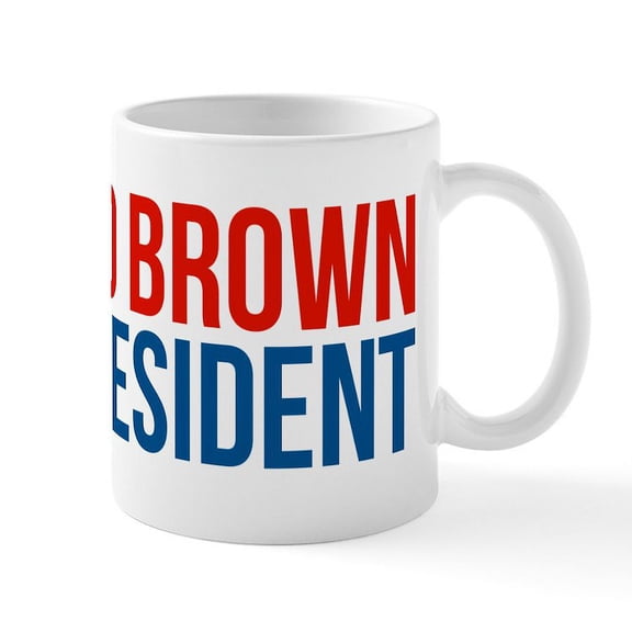CafePress - Sherrod Brown For President - 11 oz Ceramic Mug - Novelty Coffee Tea Cup