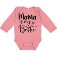thumbnail image 3 of Inktastic Mama is My Bestie Boys or Girls Long Sleeve Baby Bodysuit, 3 of 5