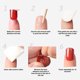 thumbnail image 5 of Use una armadura suave de pegamento de gelatina para uñas postizas cortas hechas a mano de alta calidad., 5 of 6