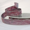 thumbnail image 2 of The Ribbon People Purple Amethyst Crinkled Satin Wired Craft Ribbon 1" x 54 Yards, 2 of 3