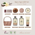 thumbnail image 2 of Set de baño para mujer con diseño de coco y vainilla ArioseMonde Gift Baskets, 2 of 8