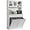 White, variant on Kitchen Pantry Storage Cabinet, Microwave Cabinet with Tilt Out Trash Cabinet, Freestanding Kitchen Hutch,Tall Pantry Cabinet Cupboard, White (4HP6044)