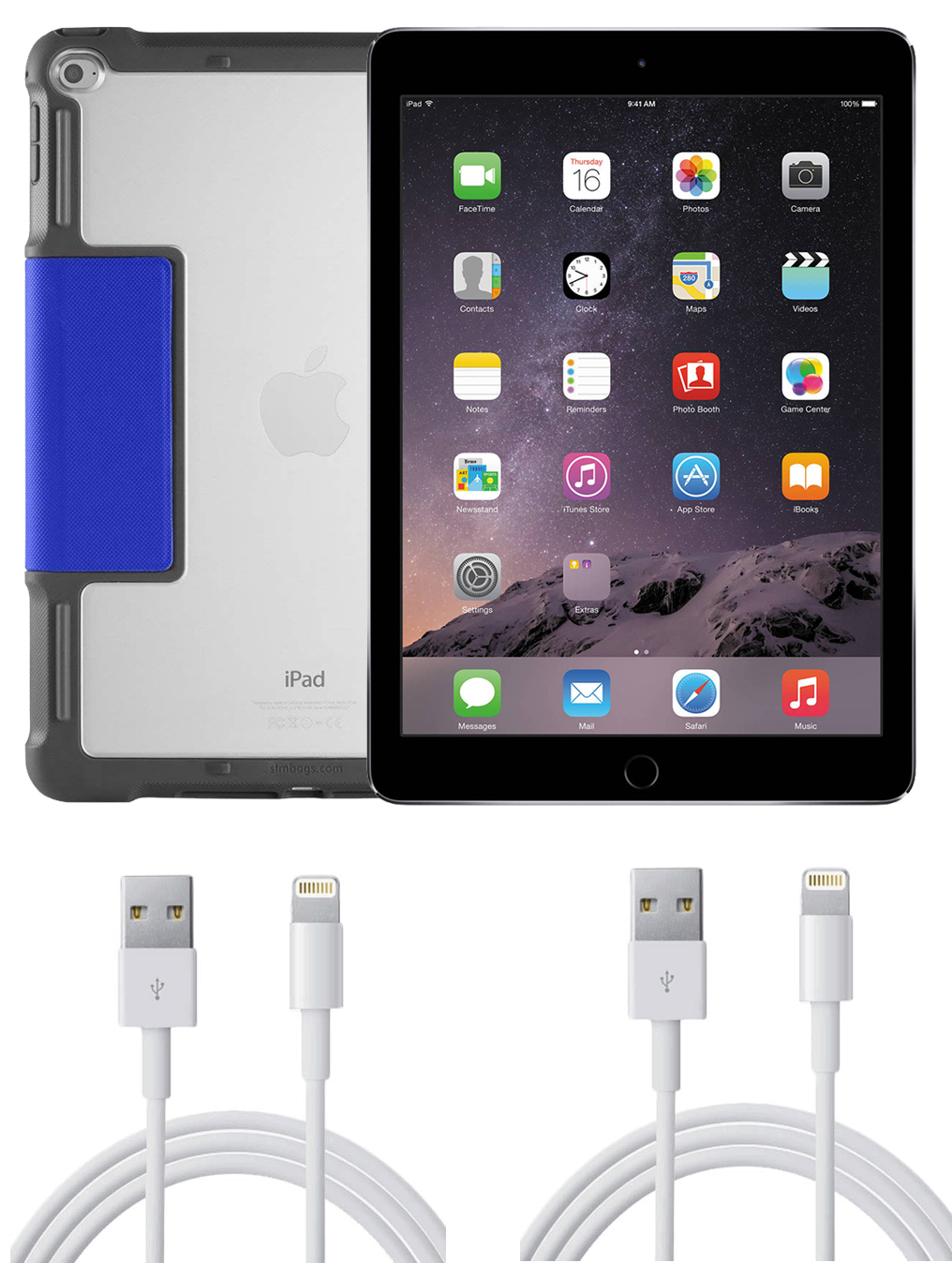 Apple iPad Air 2 64GB WiFi 6th Gen 9.7in Space Gray