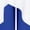 Blue, variant on Women 2 Piece Praise Dance Outfits Long Sleeve Dress with Wide Leg Pants Worship Dancewear Purple S