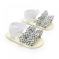 thumbnail image 6 of URMAGIC Baby Girls Sandals Summer Shoes Outdoor First Walker Toddler Girls Shoes 0-18 Months, 6 of 9
