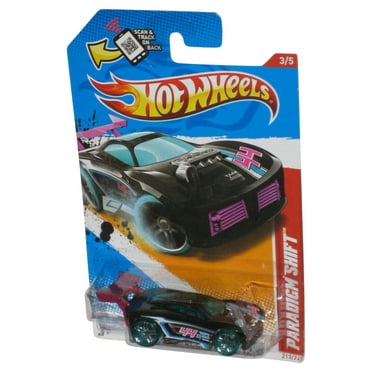Hot Wheels Thrill Racers 3/5 Ice '12 Black Paradigm Shift Toy Car 213/247