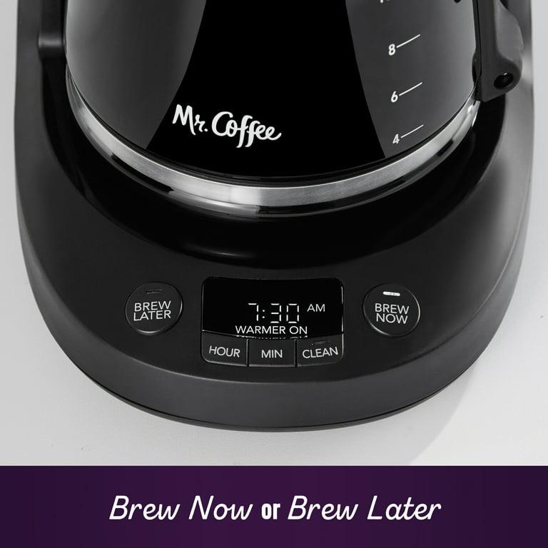 Mr. Coffee Coffeemaker with Dishwashable Design 