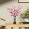 thumbnail image 6 of Xecvkr Artificial Cherry Blossom Branch Silk Flower for Home Wedding Party Decoration Centerpiece Arrangement 42.13 Inches Long Realistic, 6 of 6