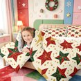 thumbnail image 4 of Manfei Winter Holiday 7 Pieces Full Size Bedding Sets,Whimsical Christmas Animals Full Size Bed in a Bag,Xmas Reversible, 4 of 7