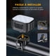 thumbnail image 5 of Luz de bicicleta con foco y haz de inundación, luz de bicicleta LED impermeable IP65 recargable por USB, luz de bicicleta delantera y trasera para ciclismo MTB Sincero Electrónica, 5 of 5