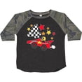 thumbnail image 3 of Inktastic Happy 4th Birthday Red Racing Car Boys or Girls Toddler T-Shirt, 3 of 5