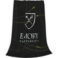 thumbnail image 2 of Emory University Blanket Large Luxury Fleece Soft Anti-Static Anti-Pilling Flannel Bed Blanket, 2 of 6