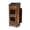 Rustic Brown (with Side Rack), variant on JOIVI Potato Storage Wood Bin, Wooden Bread Storage Bins with Removable Drawer & 2 Doors, 16'' Onion Organizer with Grocery Section, Vegetable Organization Cabinet for Kitchen, Rustic Brown