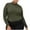 Army Green ., variant on Womens Sleeveless Solid Slim Fit Turtleneck Tee Shirt Top Blouse Daily Wear Loose Casual Women'S Wear Beige L