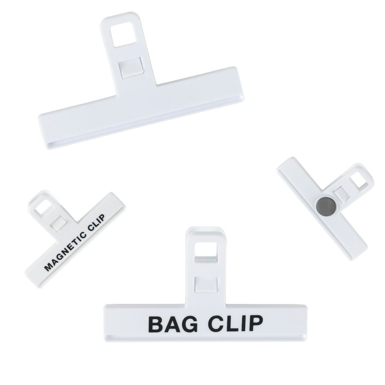 8 Pc Multi Purpose Magnetic Bag Clips Food Chip Clip Sealing