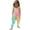Multicolor 3, variant on HAOTAGS Toddler Girls Overalls,Adjustable Straps Elastic Waist with Bow Accent Casual Sleeveless Jumpsuit Pink 5