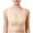 Beige, variant on Wireless Bra Women Full-Coverage Bra Feature V-Neck Training Bra Style W-799 Orange XL