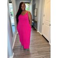thumbnail image 2 of Women's Plus Size Cami Maxi Dress with Pockets, 2 of 10