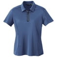 thumbnail image 1 of North End 78629 LADIES' RECYCLED POLYESTER/PERFORMANCE POLYESTER ZIPPED POLO, 1 of 1