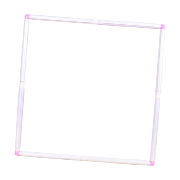 Aro de bordado con clip, marco portátil, herramienta de costura DIY, punto de cruz para tapicería, 665 cm x 665 cm