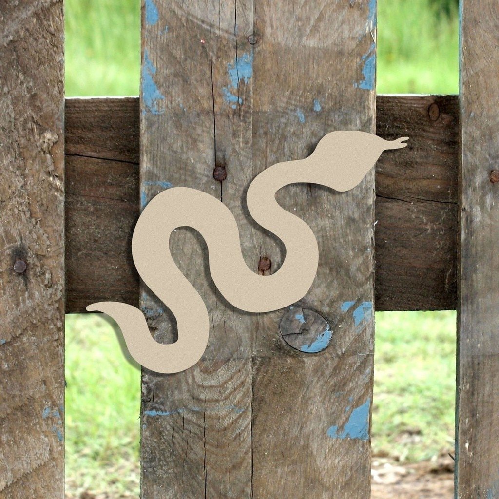 wooden snake craft