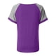 thumbnail image 4 of Camisas de Cuello de Tripulación de Manga Corta para las Mujeres Casual Cuello Redondo Top de Manga Corta Tejido Súper Suave para el Verano, 4 of 5