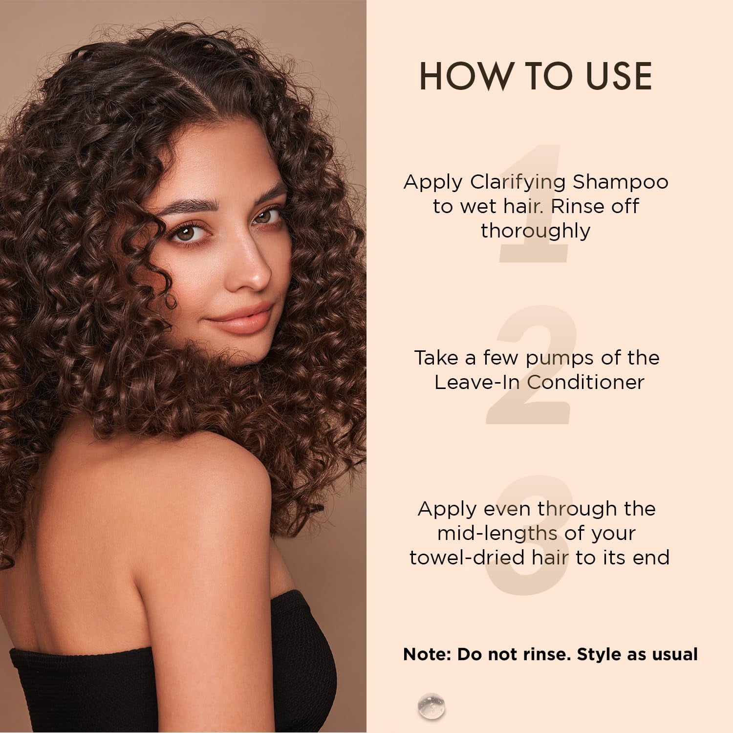 Moehair Combo of Clarifying Shampoo (12 Fl Oz) and Leave-in Conditioner Spray (12 Fl Oz) | Sulfate and Paraben-Free