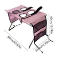 thumbnail image 4 of Pet Bathing Hammock for Dogs and Cats, Foldable Dog Grooming Hammock with Stand, Dog Bath Holder Sling Shower Chair for Nail Trimming, Bathing, Grooming & Pet Care, 4 of 7