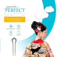 thumbnail image 4 of Double Prong Hair Pin U Shaped Crystal Chignon HairPin Stick Hairstyle Accessory for Women Girls(Blue), 4 of 4