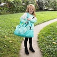 thumbnail image 3 of Wildkin Kids Overnighter Duffel Bag for Boys & Girls, Features Two Carrying Handles and Removable Padded Shoulder Strap, BPA & Phthalate Free (Blue Glitter), 3 of 8