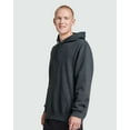 thumbnail image 2 of JERZEES - Premium Eco Blend Ringspun Hooded Sweatshirt - 700MR - Black Ink Heather, 2 of 5