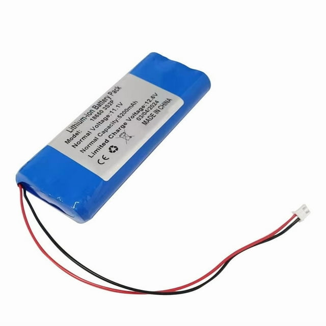 Rechargeable 12V 5200mAh Li-ion Battery 11.1V 5200mAh Replacement Battery for LED Light