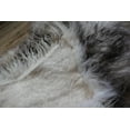 thumbnail image 7 of Salvani Genuine Icelandic Sheepskin Rug Throw – shade of grey - curly pile, 7 of 7